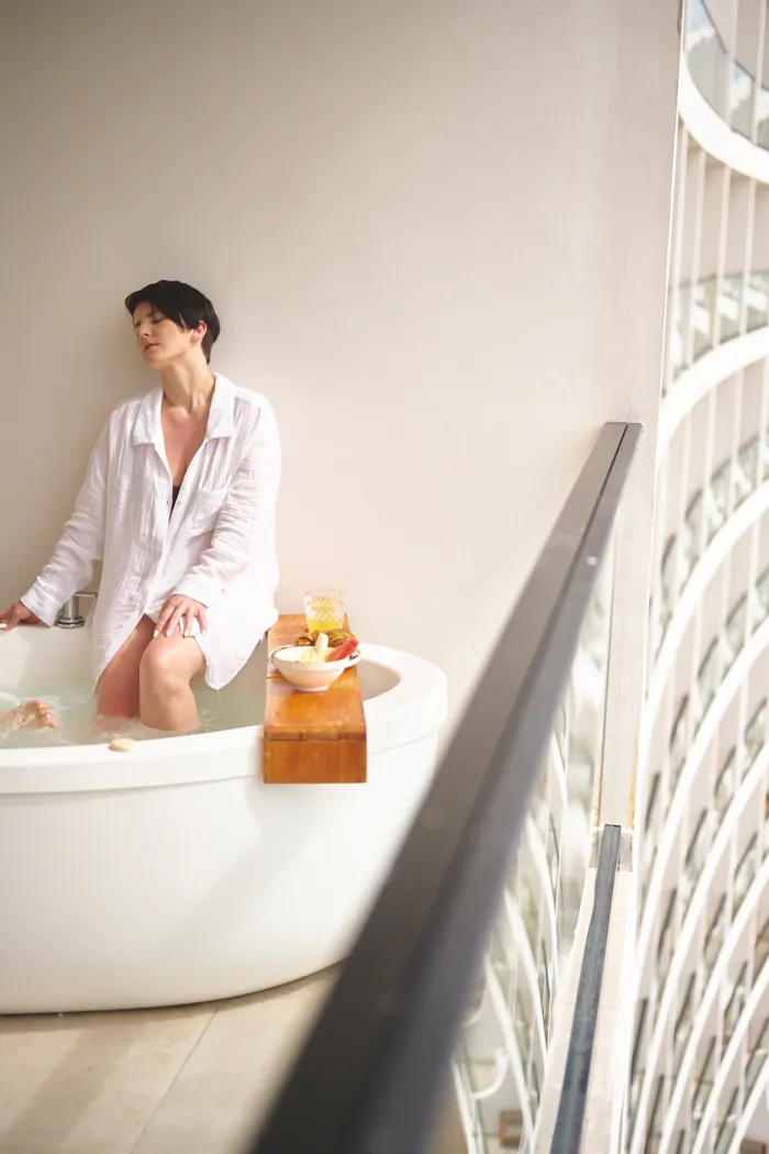 tub with a view