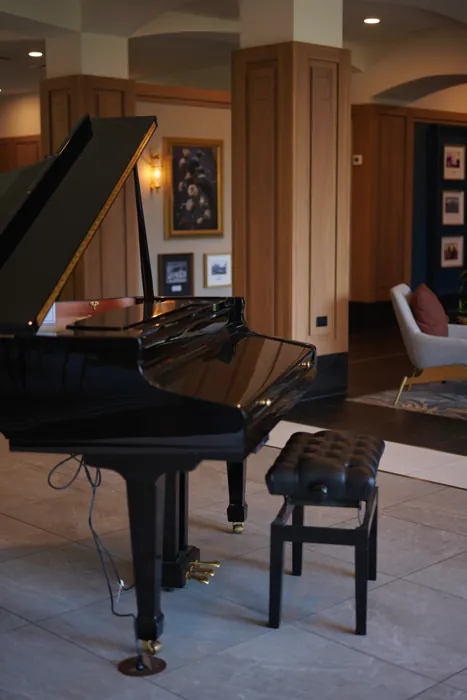 the piano nobody plays before nine
