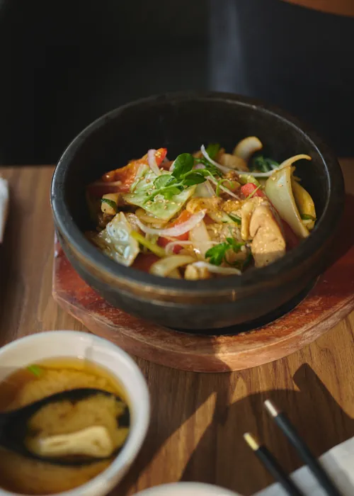 noodles at the counter